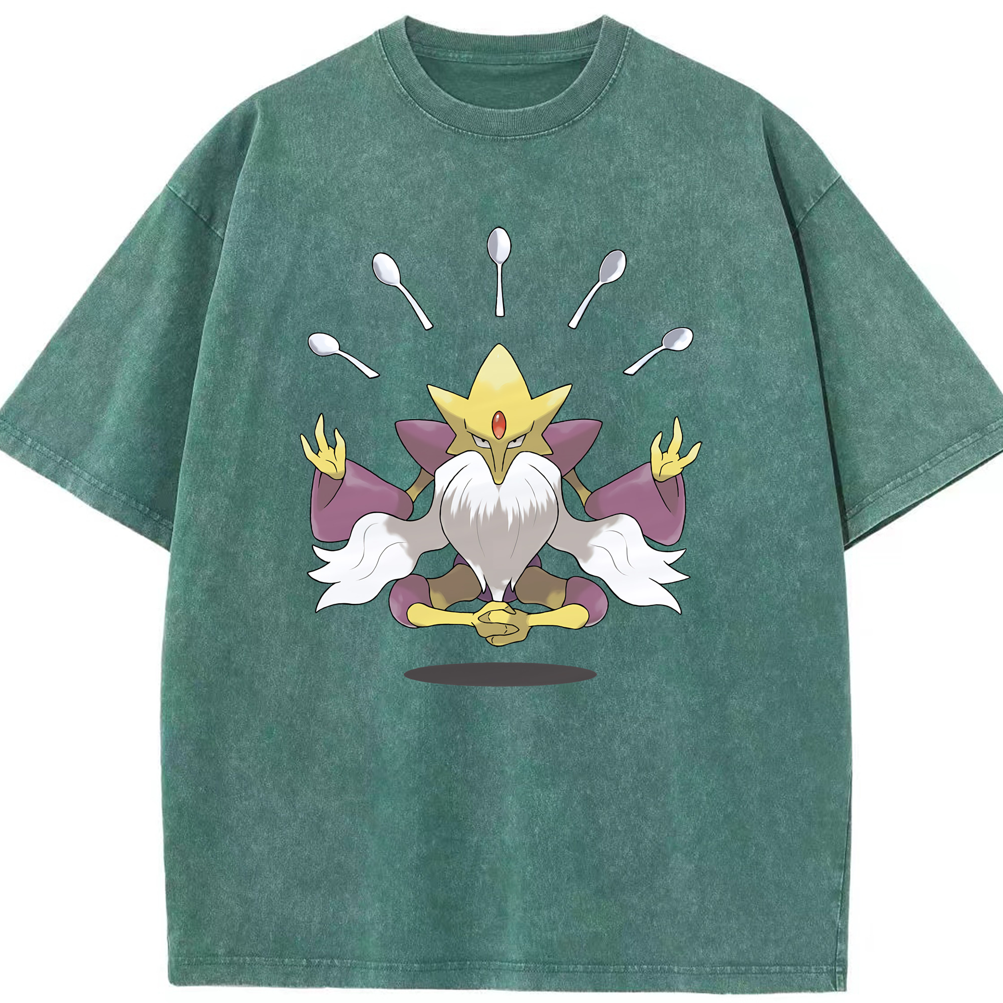 （画像用） ポケットモンスター Pokémon 綿100% ヴィンテージ風 半袖Tシャツ（フロントプリント）